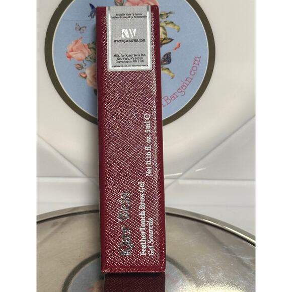 KJAER WEIS Feather Touch Brow Gel - DEEP BROWN - NEW in BOX - Picture 3 of 7